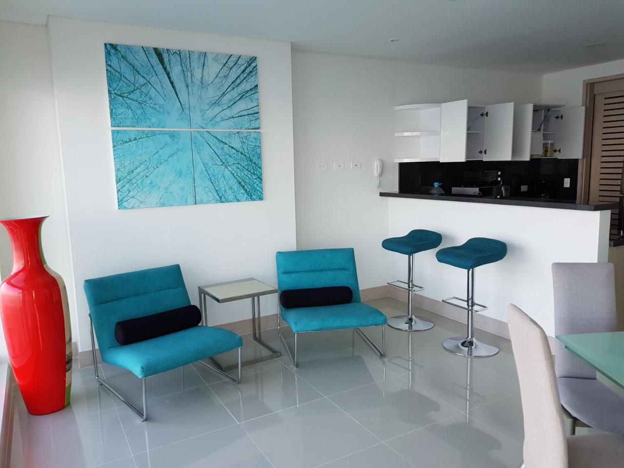 Murano Elite. Bocagrande. Dos Habitaciones Cartagena Bagian luar foto